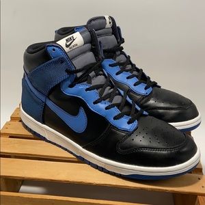 Nike SB 2009 Dunk High North  Black/blue